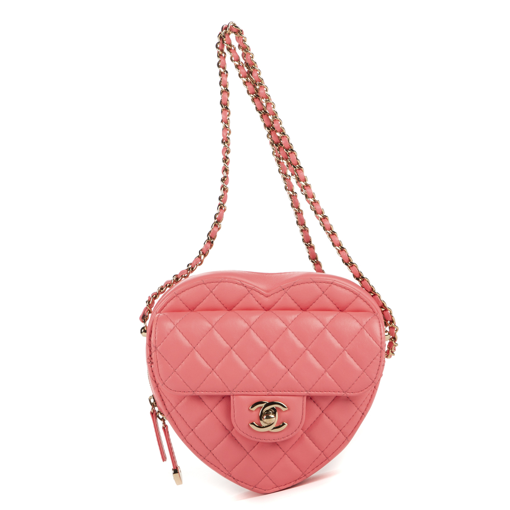 Chanel Heart Chain Crossbody